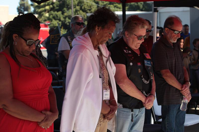 Snapshots from the OFD Old Glory Retirement Ceremony