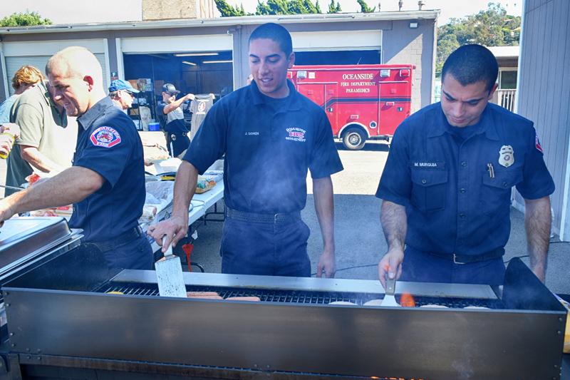 Snapshots from the OFD Old Glory Retirement Ceremony