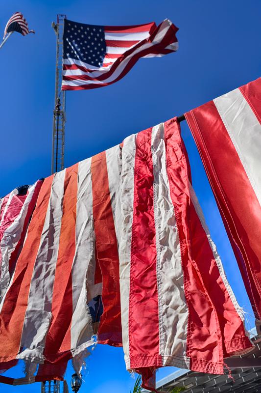 Snapshots from the OFD Old Glory Retirement Ceremony