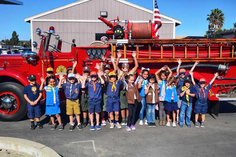 Snapshots from the OFD Old Glory Retirement Ceremony