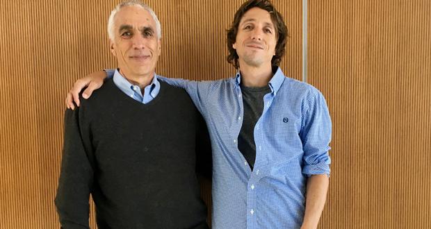 David and Nic Sheff (Photo courtesy: San Diego Center for Jewish Culture)