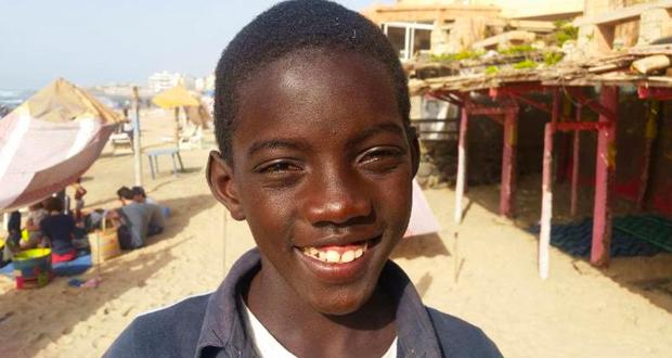 Senegal's Mouhamed Sambe hopes to get his own surfboard with his 2018 ISA Scholarship Program award.(Photo courtesy: ISA)