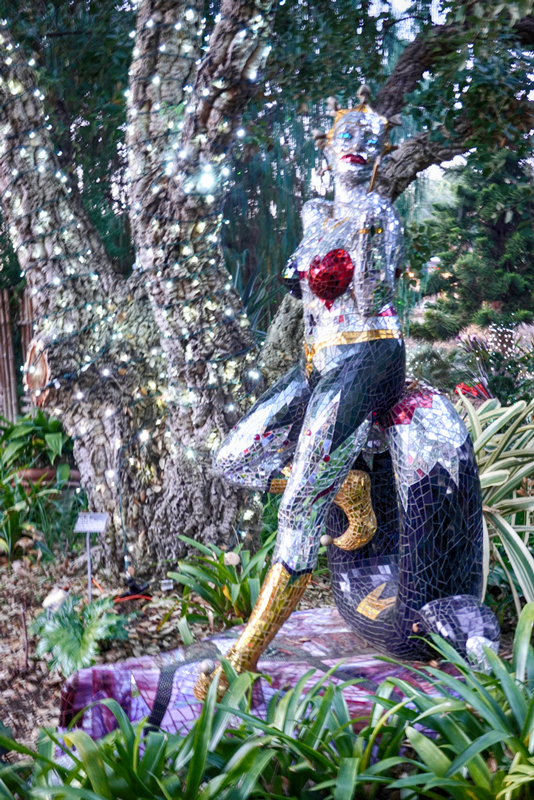 A Visit to the San Diego Botanic Garden 'Garden of Lights'