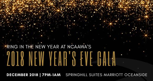 North County African American Women's Association's 2018 New Years Eve Gala