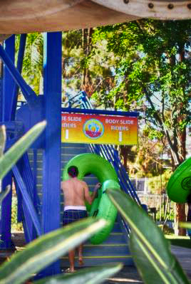 Chillin' at the Wave Waterparks' Penguin Plunge