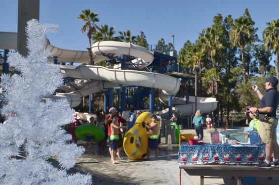 Chillin' at the Wave Waterparks' Penguin Plunge