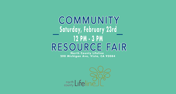 North County Lifeline to Host Inaugural Community Resource Fair- February 23