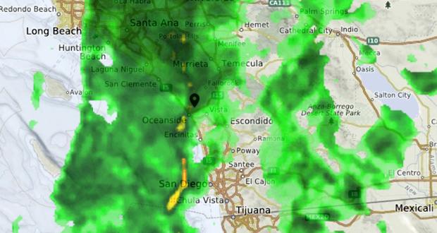 Flash Flood Warning Issued for Northwest San Diego County
