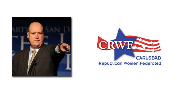 Carlsbad Republican Women Welcome Tony Krvaric, Chairman, Republican Party of San Diego County-Feb 26
