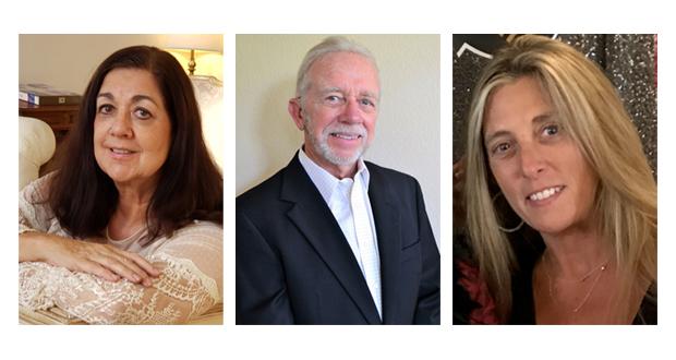 Mary Johnson, Robert “Bob” Jones and Michelle Kveen
