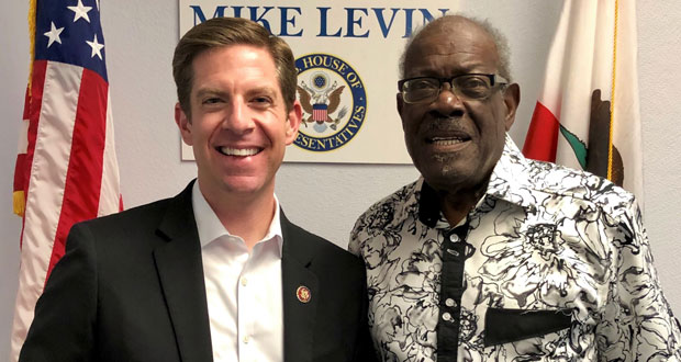 (Photo courtesy: Office of Rep. Mike Levin)