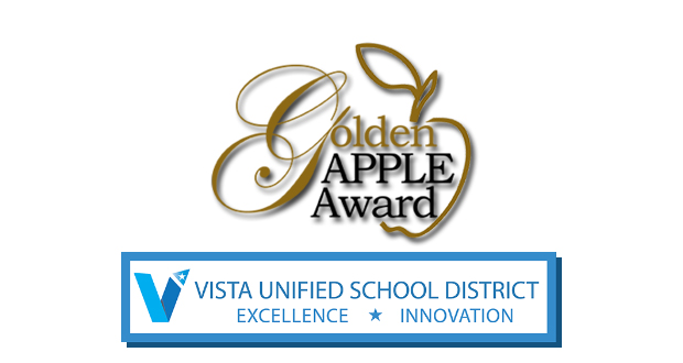Vista Unified School District Names 2019 Golden Apple Recipients