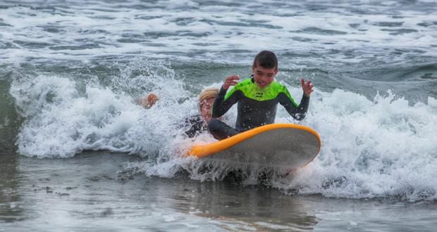 TERI Inc Students Hit the Surf