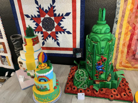 This year’s theme at the San Diego County Fair was Ozsome, an homage to the “Wizard of Oz" series by L. Frank Baum. Some of this year’s cake decorating entries were based on the world Baum created and depicted the Emerald City, the Yellow Brick Road and the wizard’s hot air balloon. (Photo by Lauren J. Mapp)