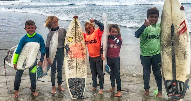Little groms 8 and under division from the State Games event (courtesy photo)