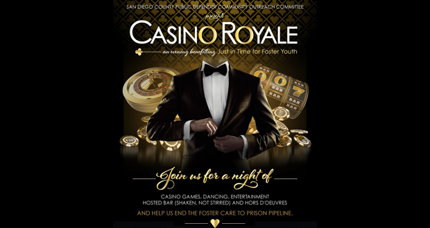 Casino Royale to Benefit Just in Time for Foster Youth