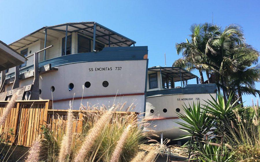 The Encinitas Boat Houses, pictured Aug. 23, are on track to be included on the National Register of Historic Places. (Photo by Roman S. Koenig)