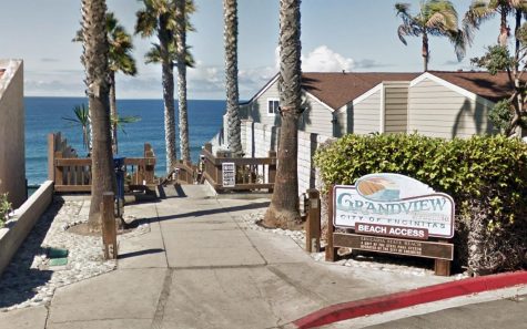 Grandview Beach in the Encinitas community of Leucadia. (Google Street View photo)