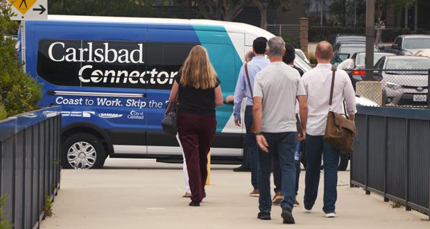 Carlsbad Connector On-Demand Shuttle Temporarily Suspends Service Due to Pandemic; Multi-Agency Partnership Concludes