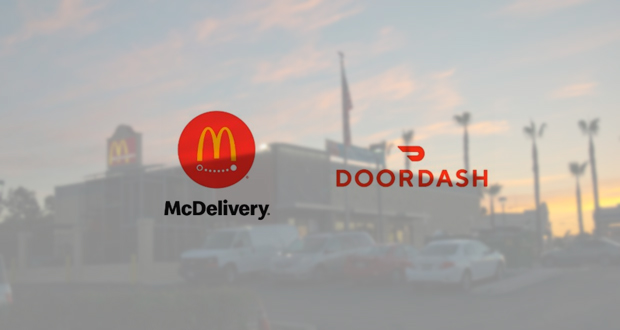 McDonald’s Adds DoorDash as McDelivery Partner in San Diego County
