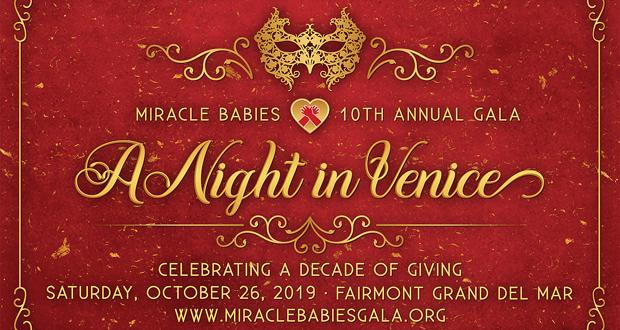 Miracle Babies 10th Annual Gala A Night in Venice - October 26