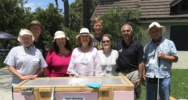 - L-R: Cindy Davenport, Roger Davenport, Oceanside City Council member Esther Sanchez, Barbara Collins, Russ Cunningham, Ellen Bartlett, Mo Lahsaie, and Marc Bartlett (courtesy photo)