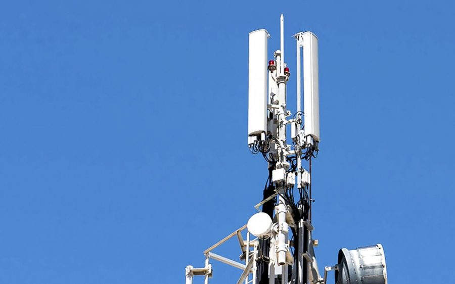 5G wireless stations are generally smaller than traditional cell towers and can be placed in a variety of locations. Pictured here are cell telecommunications antennas and repeaters. (Photo by Stratos Giannikos, iStock Getty Images)