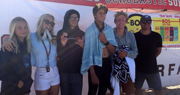 The Oceanside Team after their win over Torrey Pines High School over the weekend. (courtesy photo)