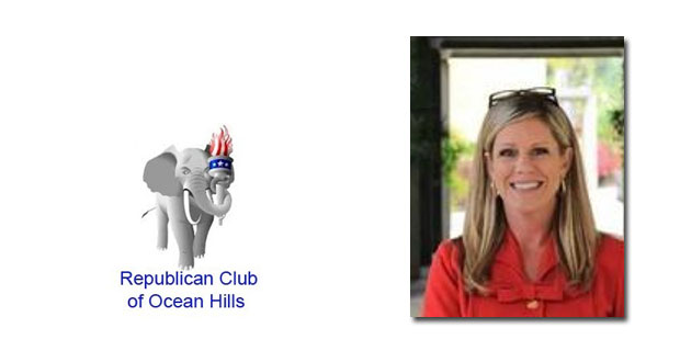 Dr. Melanie Burkholder Guest Speaker at Republican Club of Ocean Hills November Meeting