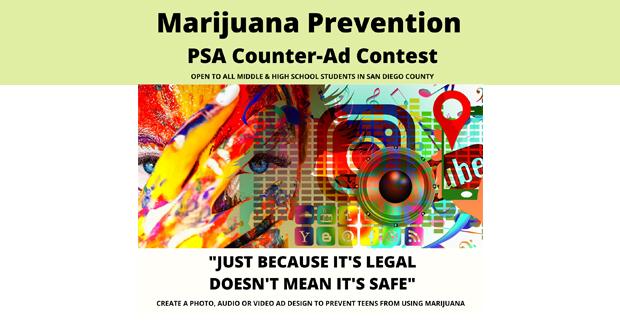 Deadline Extended for Create ‘Counter-Ad’ PSA to Combat Marijuana Use Contest