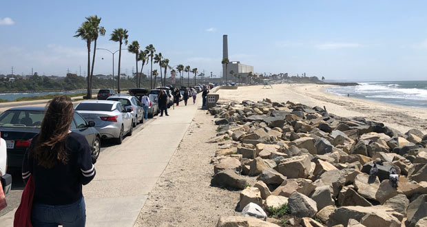 Parking today along the beach in Carlsbad (Photo courtesy: City of Carlsbad)