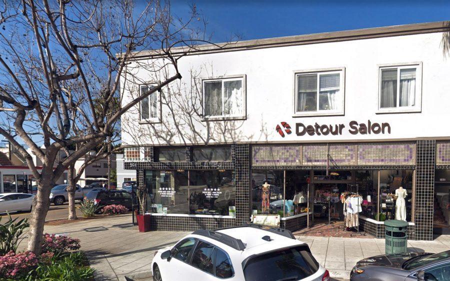 Detour Salon in Encinitas is closing after 22 years, the owners announced on Wednesday, May 27. (Google Street View photo)