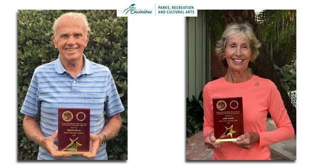 Senior Citizens of the Year Gregory Butler and Lynne Calkins 