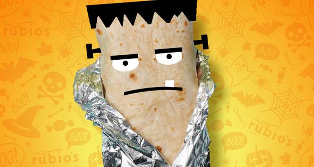 Get Halloween "Booritos" at Rubio's- October 31