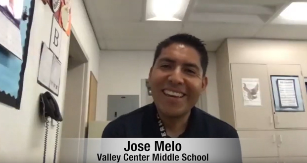 Jose Melo, Valley Center Middle School, Valley Center-Pauma Unified School District