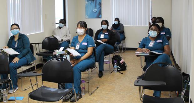 nursing-students in classroom