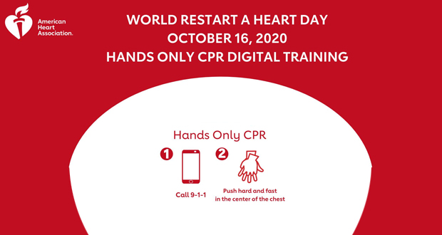 Free Digital Hands-Only CPR Training October 16