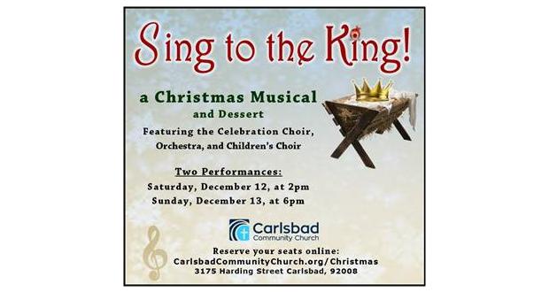 Christmas Musical at Carlsbad Community Church- December 12 and 13