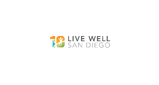 live well San Diego 10th anniversary logo