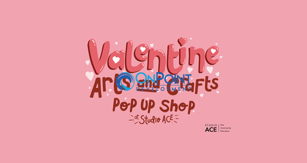 Studio ACE Hosts Valentines Day Pop Up Shop
