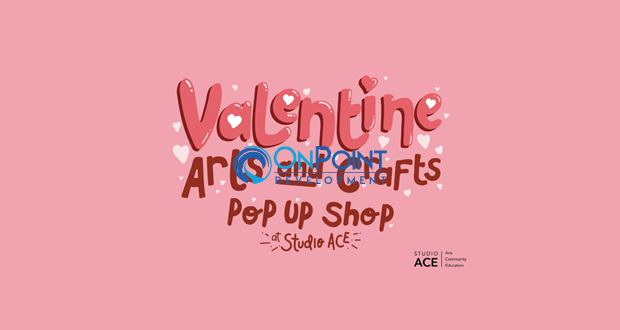 Studio ACE Hosts Valentine's Day Pop Up Shop