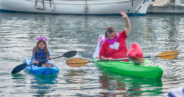 Snapshots from the Sweetheart Paddle Event at O'side Harbor