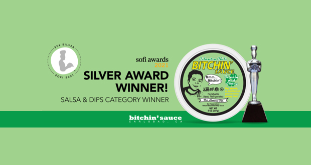 Bitchin’ Sauce’s Cilantro Chili Wins Silver in sofi™ Awards & Expands Distribution to 500 Target Locations