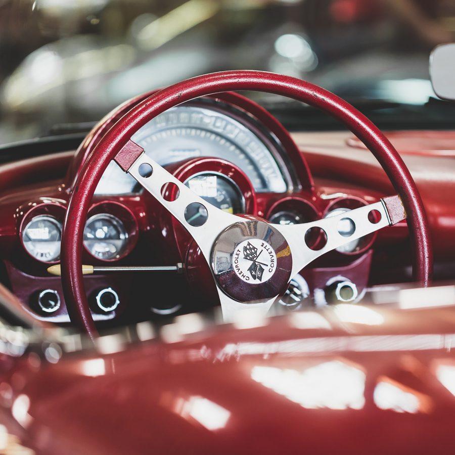 Classic car. (Photo by Ash Edmonds via Unsplash)