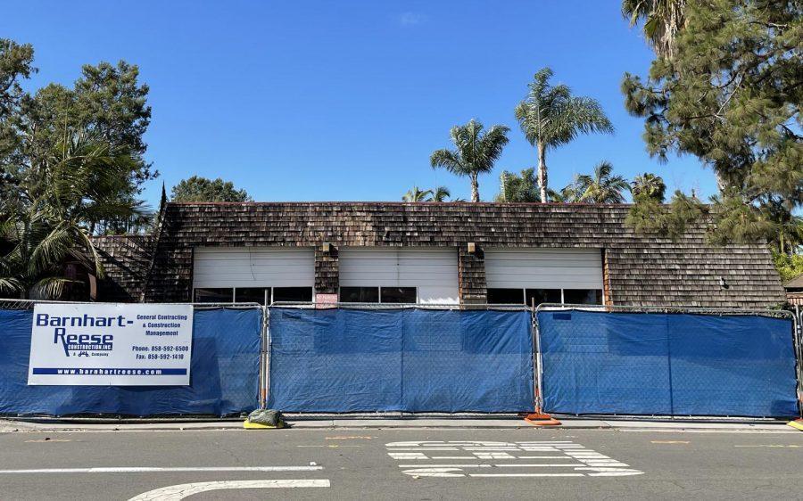 Demolition work has begun on Carlsbad’s Fire Station 2 in La Costa, pictured June 24. (North Coast Current photo)