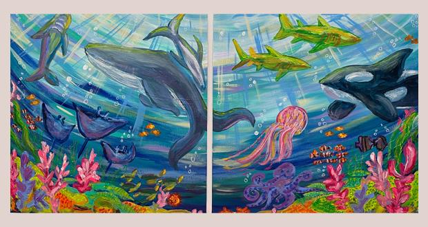 Fishies by Amanda Oswald
