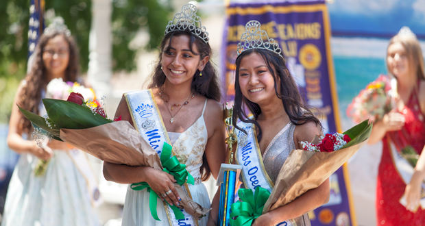 2021 Miss Teen Oceanside Jiselle Banuelos and Miss Oceanside Erika Atienza 