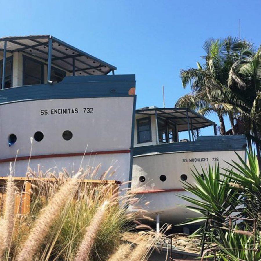 Encinitas boathouses. (NCC file photo)