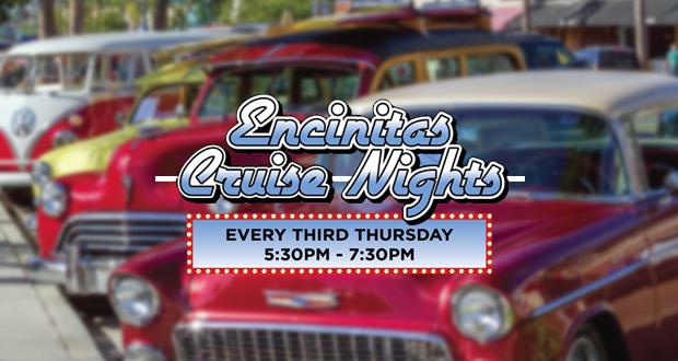Encinitas Cruise Nights Continues on August 19