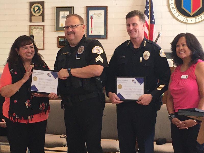 Woman%E2%80%99s+Club+of+Oceanside+Luncheon+with+a+Cop